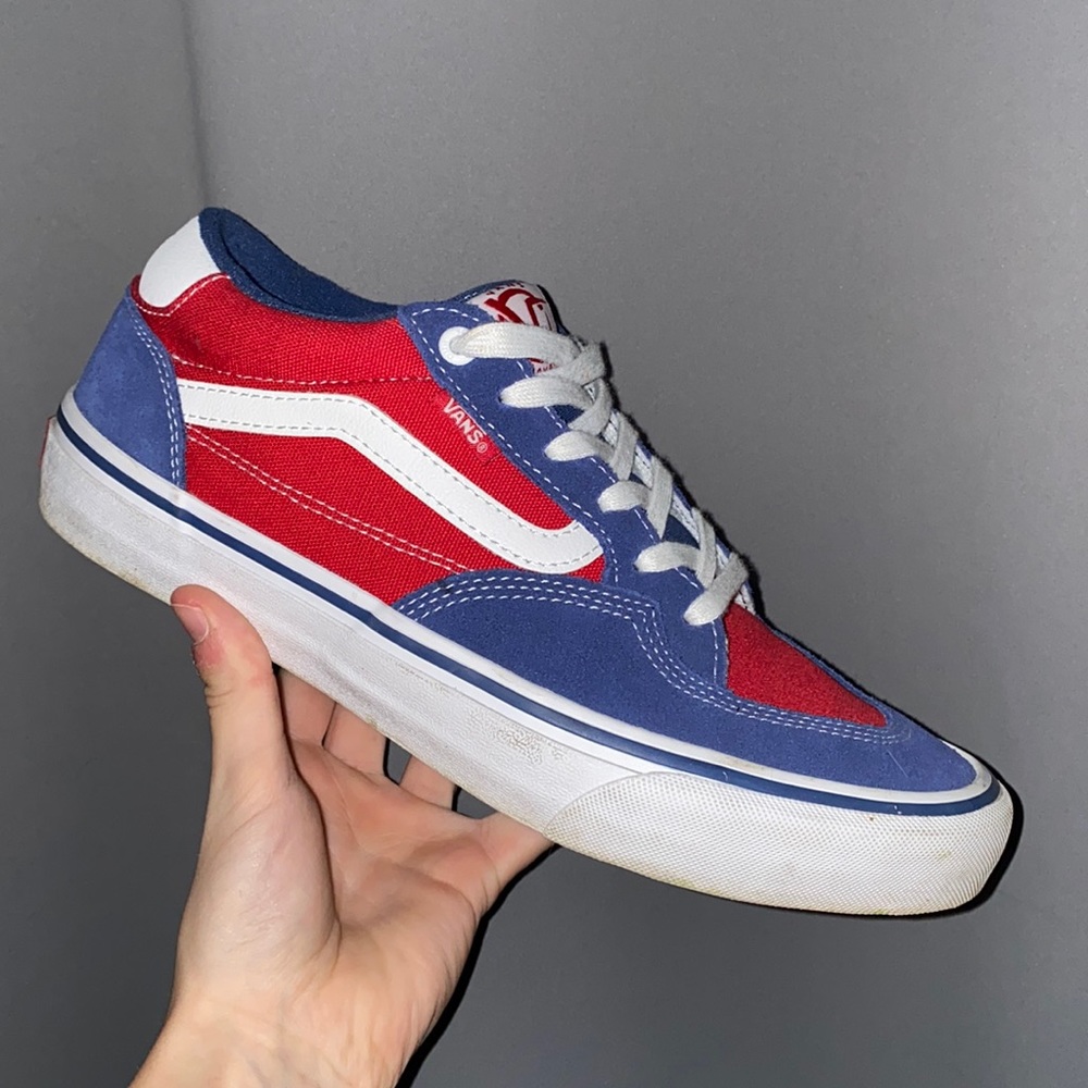 Red, White and Blue Vans